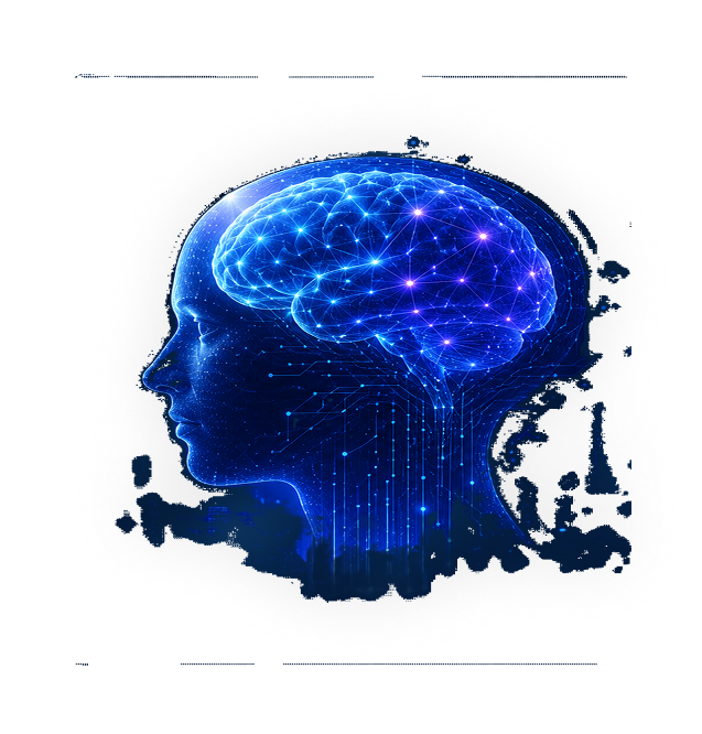 AI brain visualization